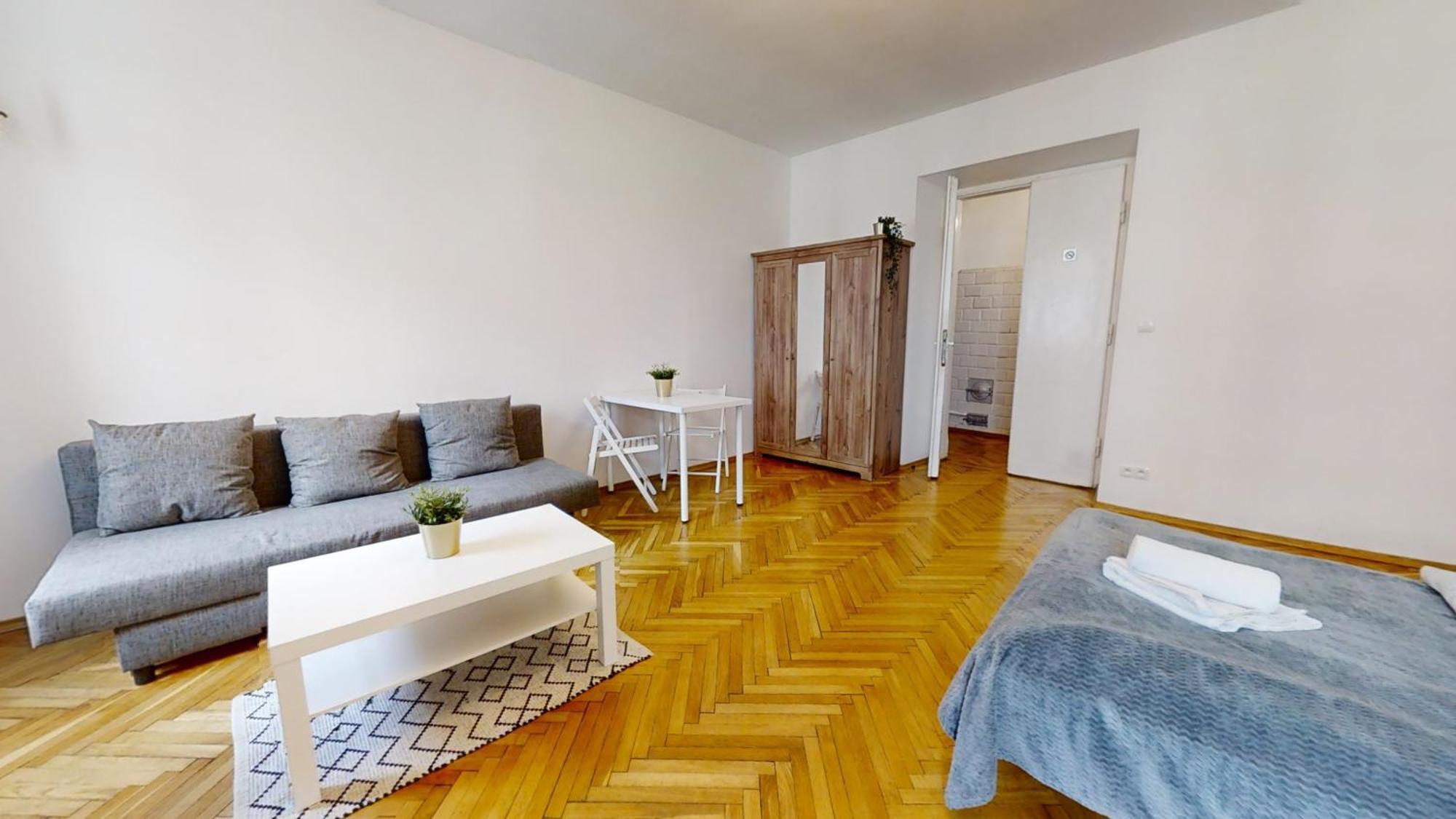 Flowers Flat In The Tenement Apartment Warsaw